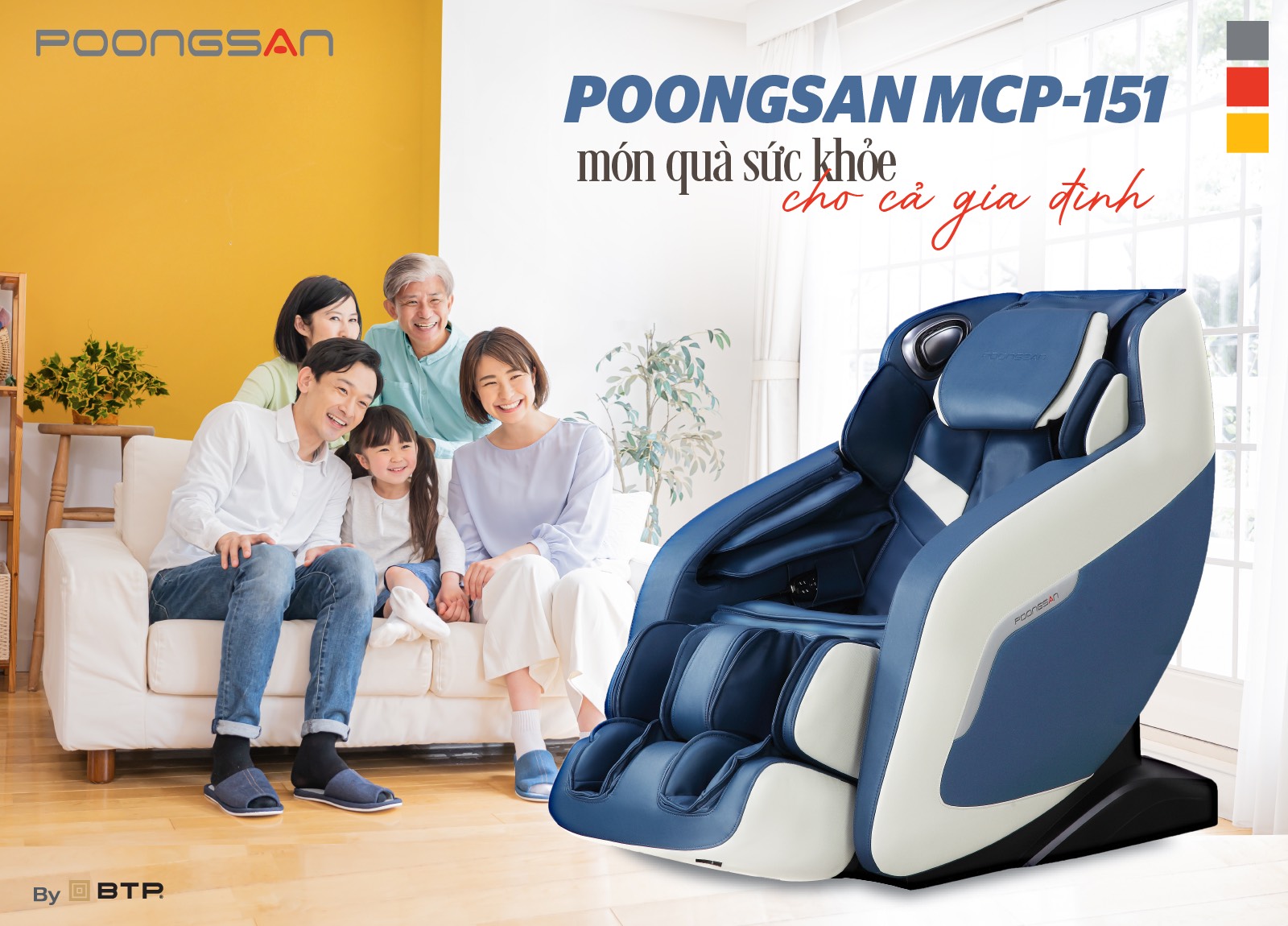 Poongsan MCP-151 món quà sức khỏe toàn diện cho cả gia đình
