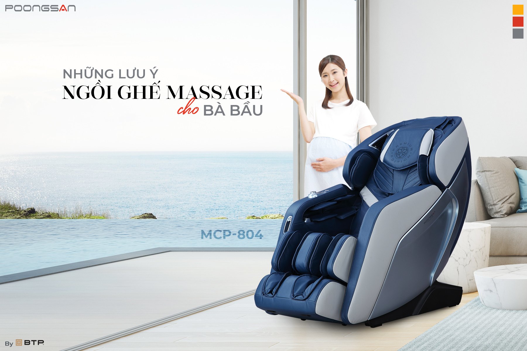 Bà bầu có nên ngồi ghế massage không?
