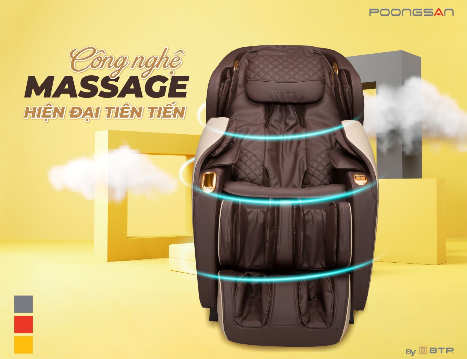 Tác dụng của ghế massage trị liệu hiện đại, tiên tiến