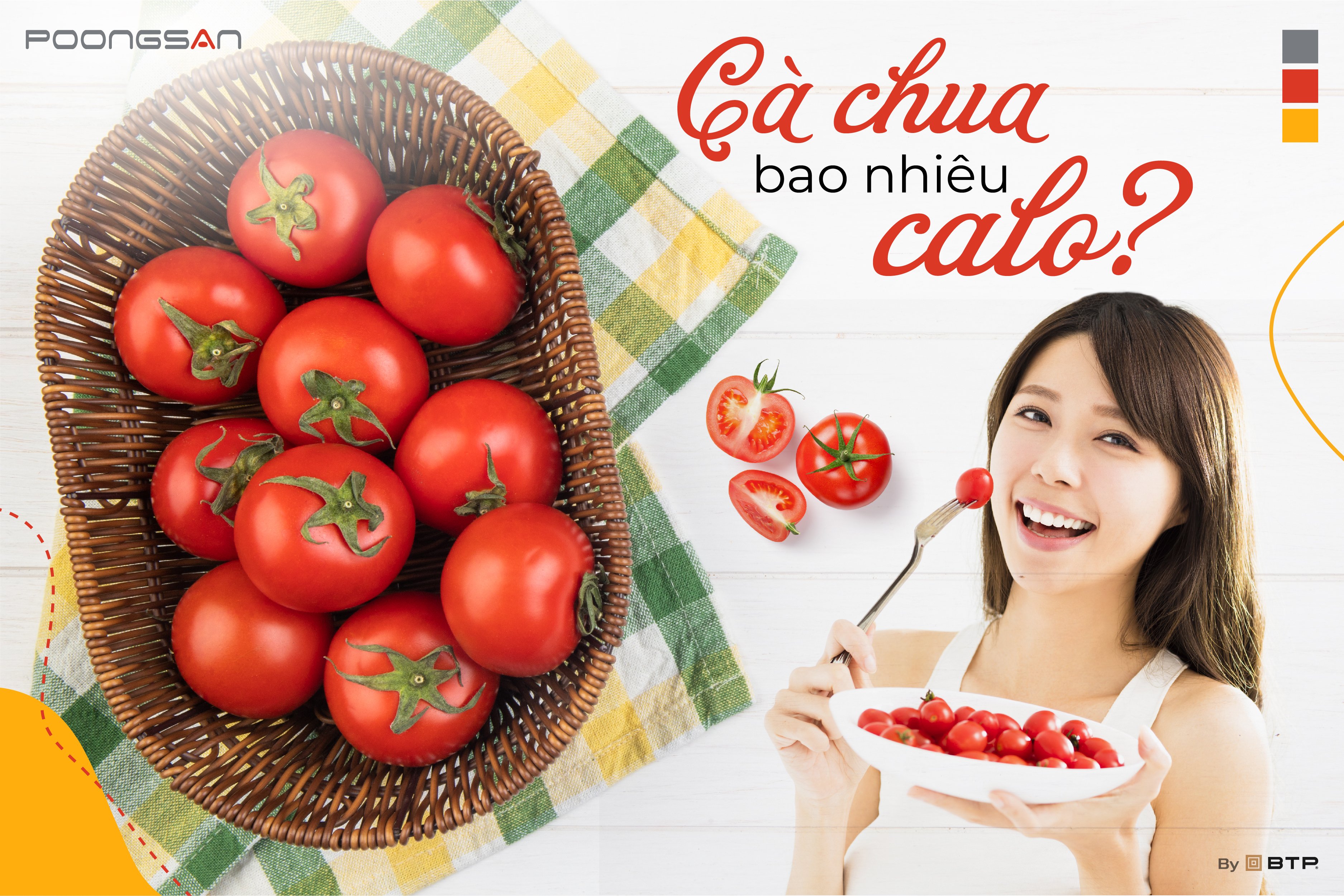 Có bao nhiêu calo trong cà chua?  Ăn cà chua giảm cân hiệu quả?