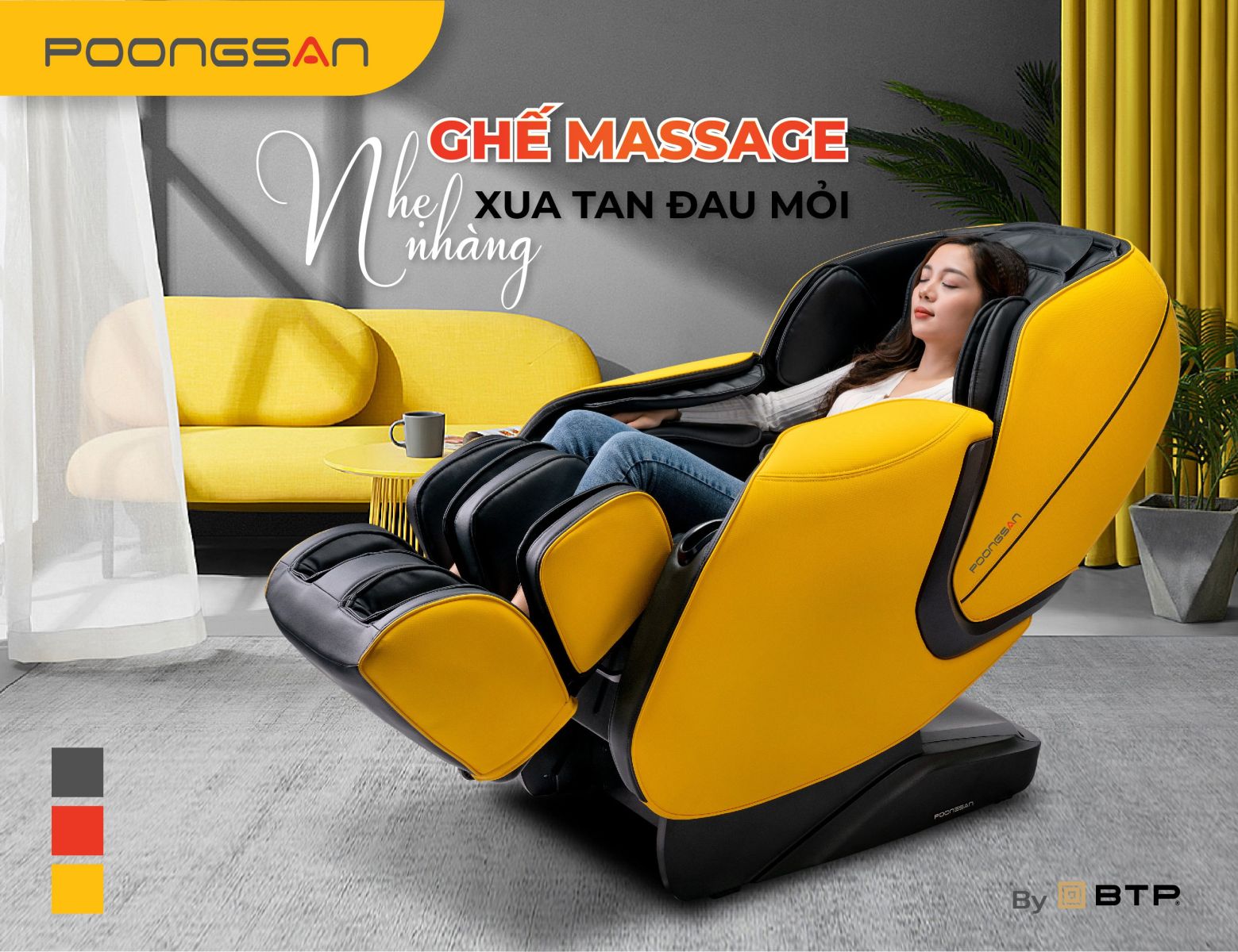 Lựa chọn ghế massage toàn thân phù hợp nhẹ nhàng xua tan đau mỏi