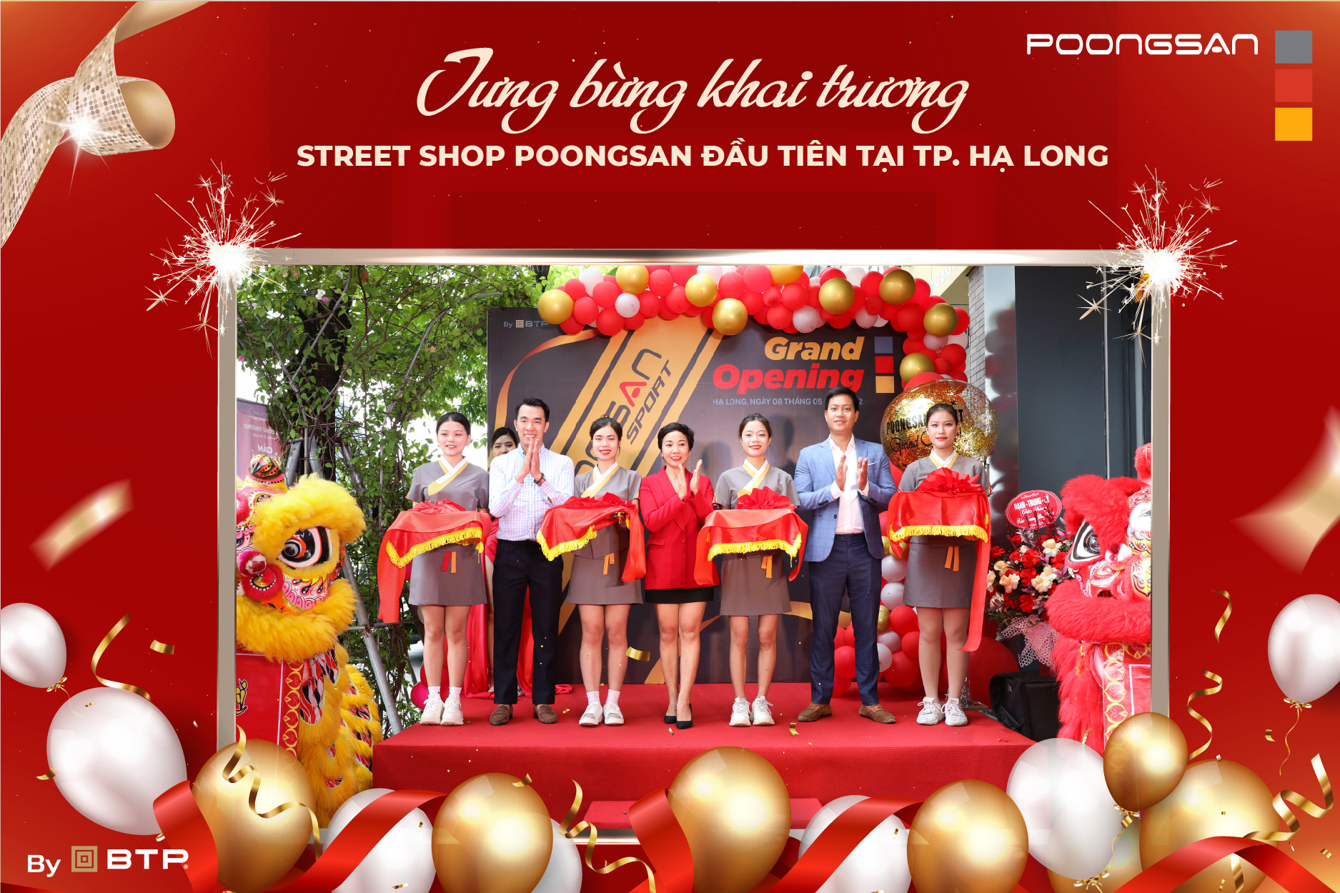 Tưng bừng khai trương Street shop Poongsan tại TP. Hạ Long