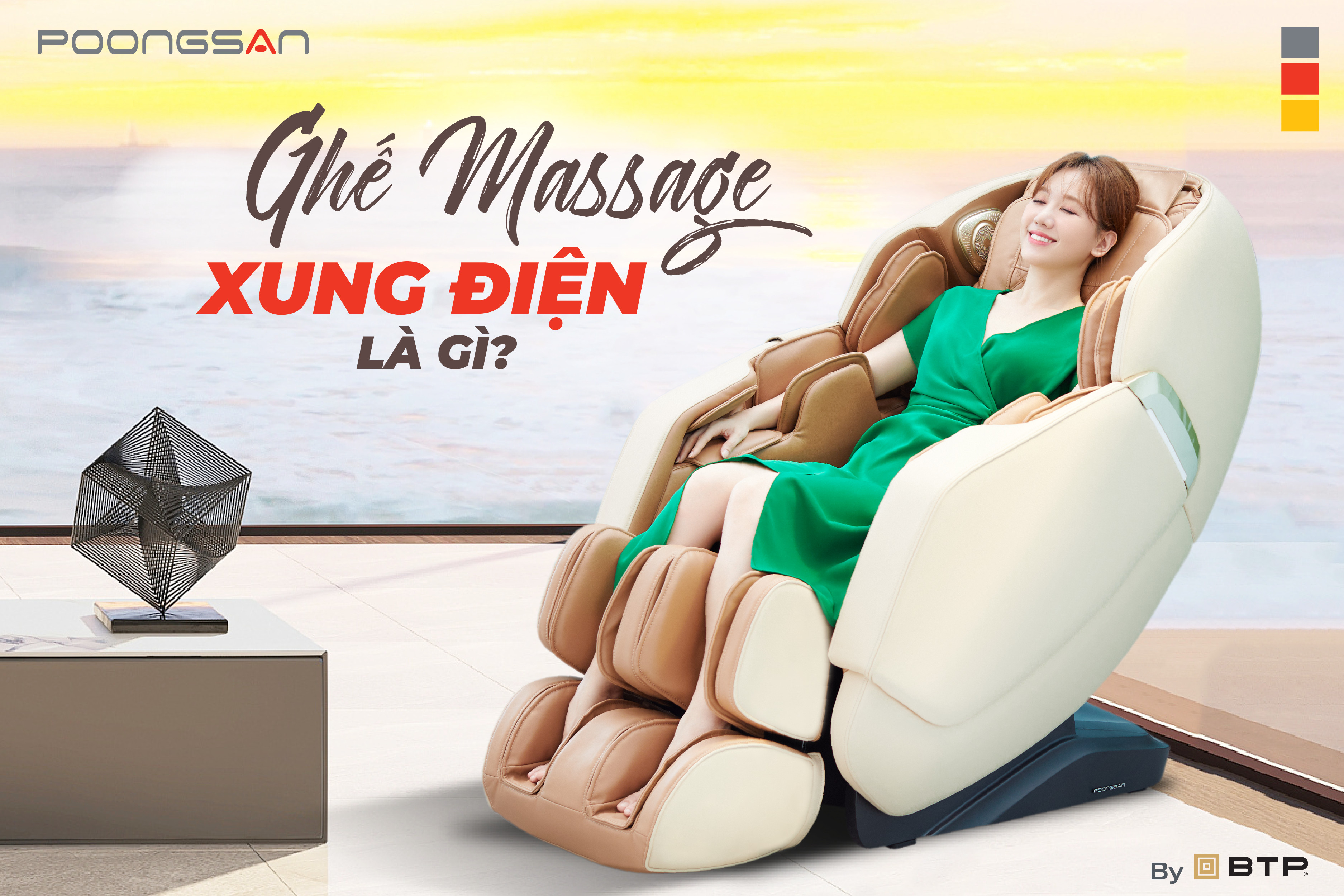Ghế massage xung điện là gì? Có nên sử dụng ghế massage xung điện là gì?