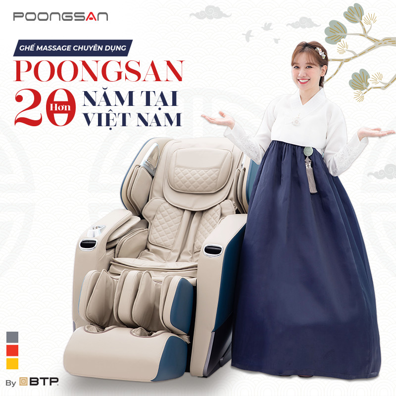 ghế massage Poongsan chuyên dụng